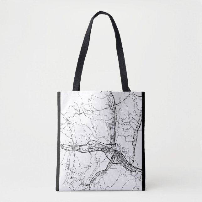 Xining China City Map Tote Bag (Front)