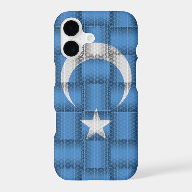 Xinjiang Flag East Turkestan (Back)