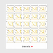 Xiras Baby for baby shoes custom-cut vinyl label