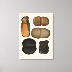 XIX Stone implements, New Mexico Canvas Print