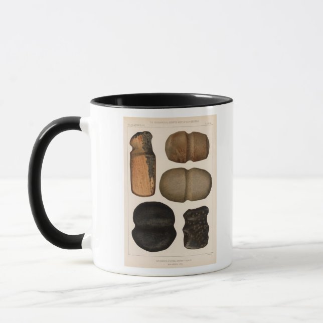 XIX Stone implements, New Mexico Mug (Left)
