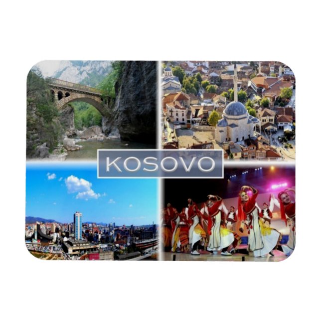 XK Kosovo - Magnet (Horizontal)