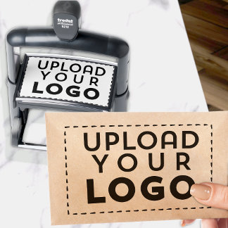 XL Business Logo Custom Rubber Self-Inking Stamp