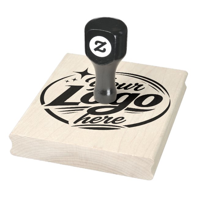 XL Large Business Logo Custom Rubber Stamp (Stamp)