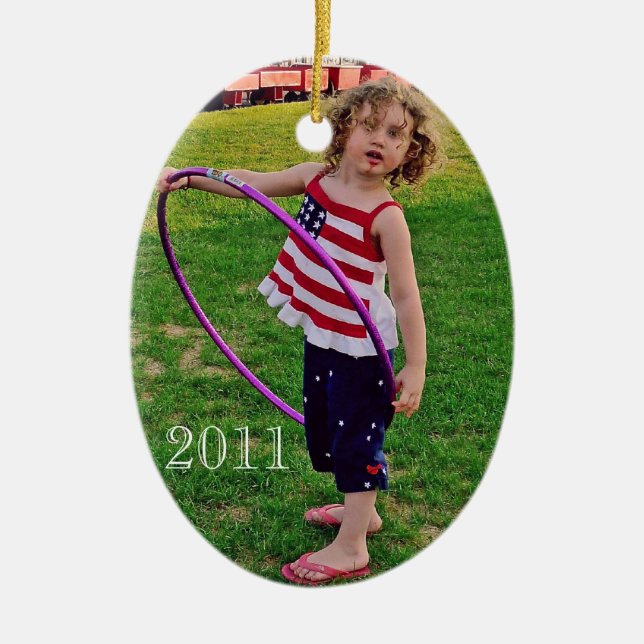 Xmas 2011 Kendall Ceramic Tree Decoration (Front)