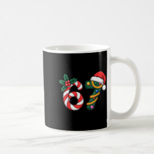 Xmas 67 Candy Canes Santa Christmas 67 Humor Coffee Mug