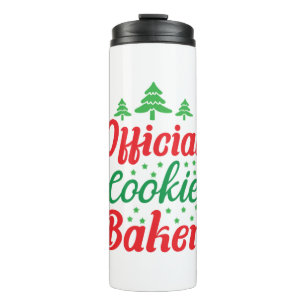 Xmas Art Official Cookie Baker Thermal Tumbler