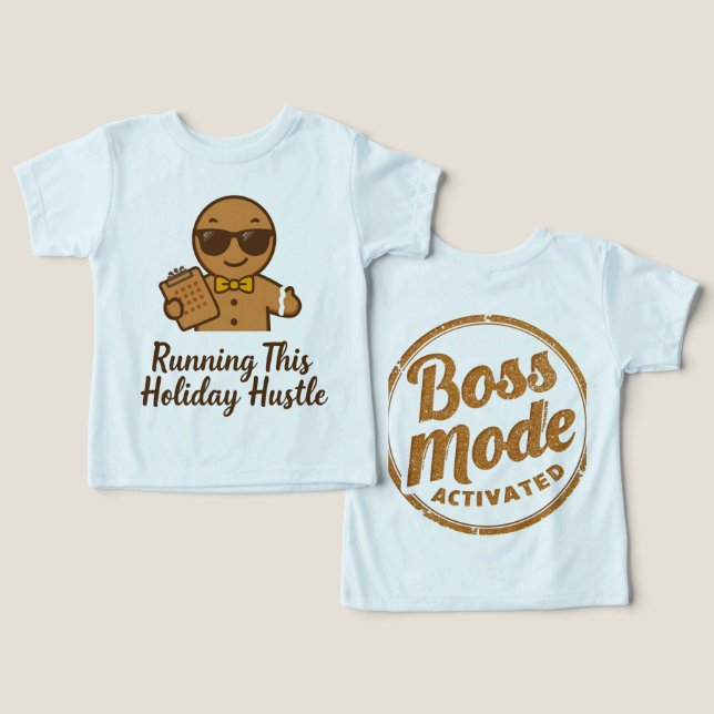 XMAS Bella+Canvas Toddlers & Baby T‑Shirt (Design Front & Back)