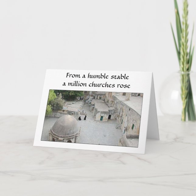 Xmas (Bethlehem) Holiday Card (Front)