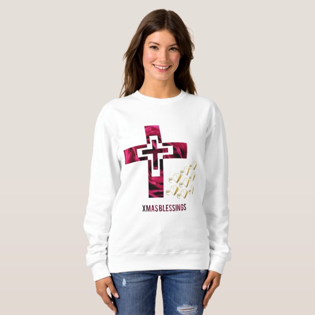 Xmas Blessings Sweatshirt (Front Full)