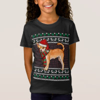 Xmas Brown Chihuahua Dog Santa Hat Ugly Christmas