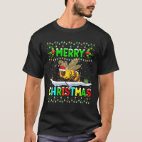 Xmas Bumble Bee Lighting Santa Merry Christmas Bum