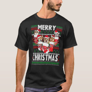 Xmas Cats and Cute Chrismas Ugly Sweater