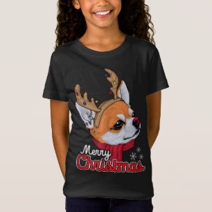 Xmas Chihuahua - Dogs Chiwawa Animal Dog Lover Pet T-Shirt