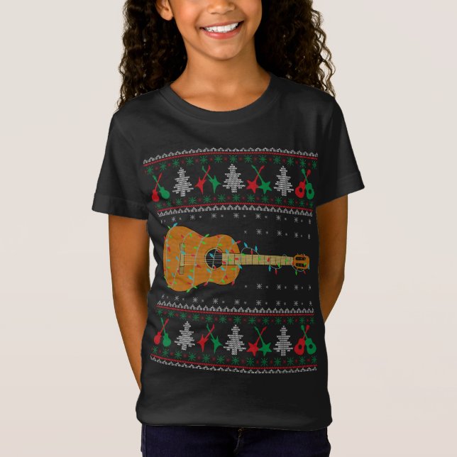 Xmas Christmas Bite Me Cookie Sweater Pattern (Front)
