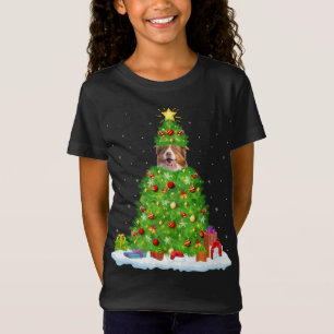 Xmas Decoration Santa Australian Shepherd Dog Chri T-Shirt