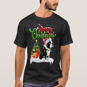 Xmas Decorations Santa Boston Terrier Dog Christma T-Shirt