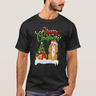 Xmas Decorations Santa Cocker Spaniel Dog Christma T-Shirt
