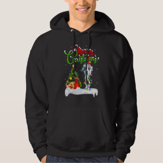 Xmas Decorations Santa Great Dane Dog Christmas Hoodie