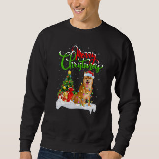 Xmas Decorations Santa Shiba Inu Dog Christmas Sweatshirt
