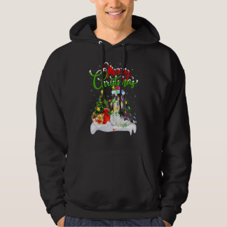 Xmas Decorations Santa Shih Tzu Dog Christmas Hoodie
