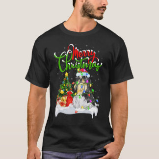 Xmas Decorations Santa Shih Tzu Dog Christmas T-Shirt