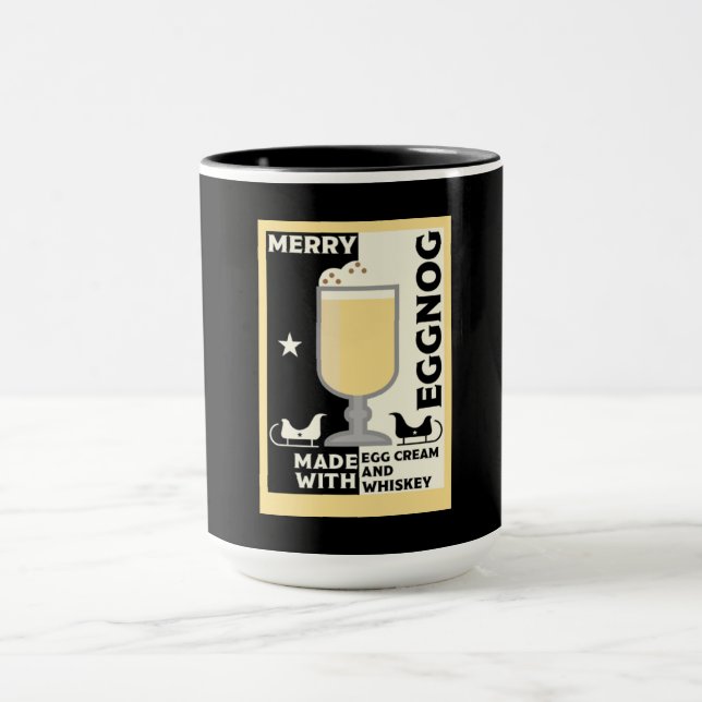 Xmas Eggnog Punch     Mug (Center)