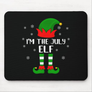 Xmas Elf Family Group Matching Elf Christmas In Ju Mouse Pad