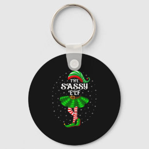 Xmas Family Matching Women Girls Mum The Sy Elf Ch Key Ring
