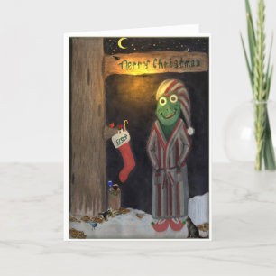 Xmas Frog Card