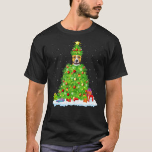 Xmas Funny Staffordshire Bull Terrier Dog Christma T-Shirt