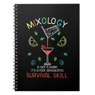 Xmas Gift   Bartender Mixologist Notebook