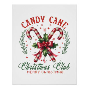 Xmas Gift Christmas Club Poster