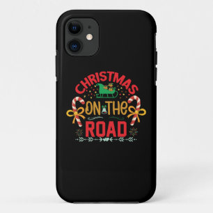 Xmas Gift Christmas On The Road Case-Mate iPhone Case
