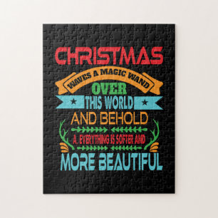 Xmas Gift Christmas Waves A Magic Wand Jigsaw Puzzle