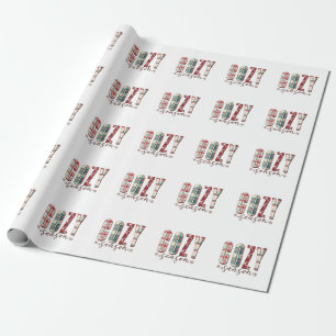 Xmas Gift Cosy Season Wrapping Paper
