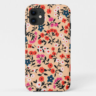 Xmas Gift Cute Small Flower Seamless Case-Mate iPhone Case