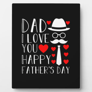 Xmas Gift   Daddy I Love You Plaque