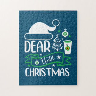 Xmas Gift Dear Until Christmas Jigsaw Puzzle