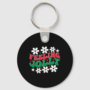 Xmas Gift Feeling Jolly Key Ring