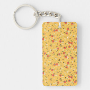 Xmas Gift Floral And Hardy Key Ring