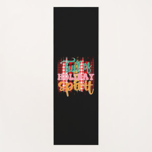 Xmas Gift Full Of Holiday Spirit Yoga Mat