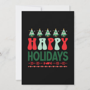 Xmas Gift Happy Holidays Save The Date