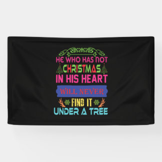 Xmas Gift He Who Has Not Christmas Banner