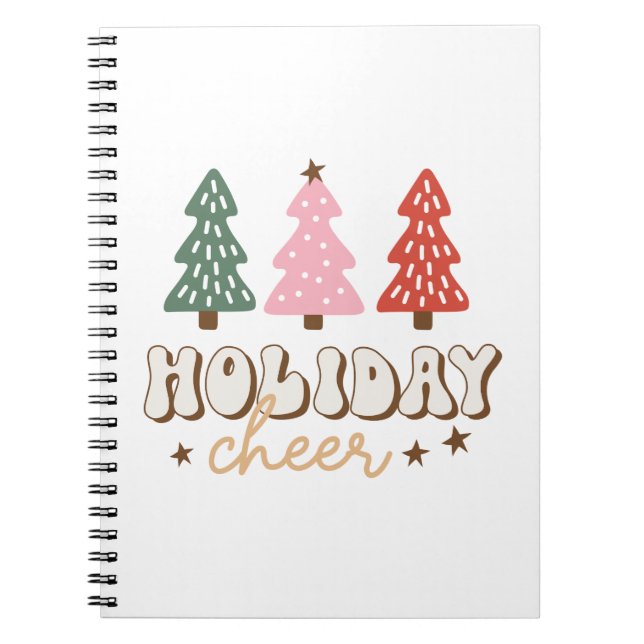 Xmas Gift Hoiday Cheer Notebook (Front)