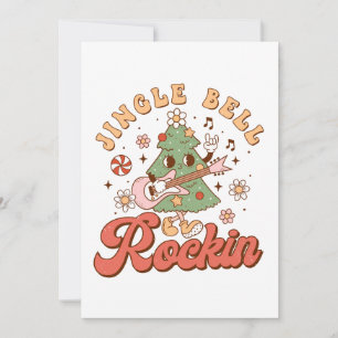 Xmas Gift Jingle Bell Rockin Invitation