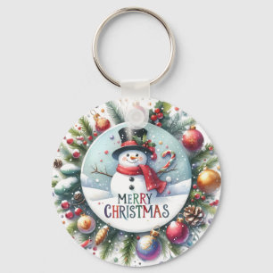 Xmas Gift Merry Christmas Key Ring