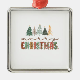 Xmas Gift Merry Christmas Metal Tree Decoration