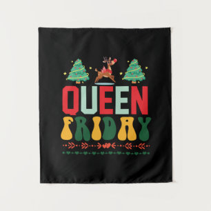 Xmas Gift Queen Friday Tapestry