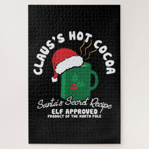 Xmas Gift Santa Secret Recipe Jigsaw Puzzle